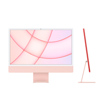 Apple iMac Retina 4,5K 24’’ M1/8GB/256GB SSD/GPU M1 (7 rdzeni) (różowy)