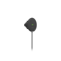 Mophie Snap Wireless vent Mount uchwyt samochodowy z ładowarką bezprzewodową 15W (czarny)
