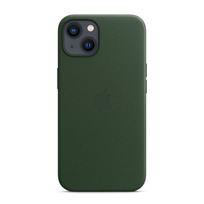 Apple Leather Case etui z MagSafe do iPhone 13 (zielona sekwoja)