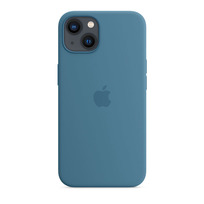 Apple Silicone Case etui z MagSafe do iPhone 13 (zielonomodry)