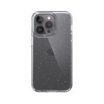 Speck Presidio Perfect Clear with Glitter etui do iPhone 13 Pro z powłoką MICROBAN (Clear/Platinum Glitter)