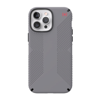 Speck Presidio 2 Grip etui do iPhone 13 Pro Max z powłoką MICROBAN (Graphite Grey/Black)