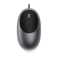 Satechi C1 mysz przewodowa USB-C (gwiezdna szarość)