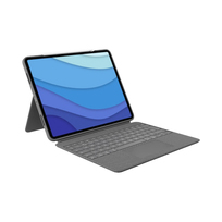 Logitech Combo Touch etui z klawiaturą iPad Air (od 4. do 5. gen) UK (szary oksfordzki)