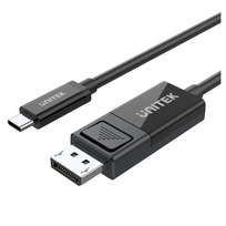 Unitek kabel dwukierunkowy USB-C/DisplayPort 1.4 4K (czarny)