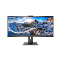 Philips Monitor 346P1CRH 34'' VA Curved HDMI DP USB-C (czarny)