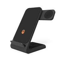 STM ChargeTree Swing ładowarka bezprzewodowa 3w1 do iPhone/AirPods/Apple Watch (czarny)