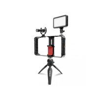 Synco Vlogger Kit 1 zestaw mikrofon M1S / lampa LED BI / uchwyt RIG / statyw