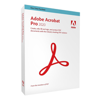 Adobe Acrobat Pro 2020 (1 użytkownik) EDU Mac/Win - licencja elektroniczna WIECZYSTA