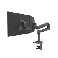 Ergotron LX Desk Dual Direct Arm uchwyt biurkowy na dwa monitory (czarny)