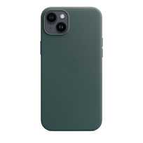 Apple iPhone 14 Plus Leather Case with MagSafe - Forest Green