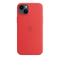 Apple iPhone 14 Plus Silicone Case with MagSafe - (PRODUCT)RED