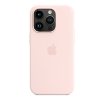 Apple iPhone 14 Pro Silicone Case with MagSafe - Chalk Pink