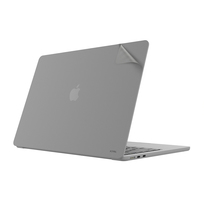 JCPAL MacGuard 2in1 folia ochronna do MacBook Air 13'' (M2,2022) (gwiezdna szarość)