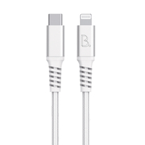 B.On Cotton kabel USB-C/Lightning 1m (biały)