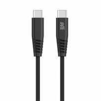 Zdjęcie do “B.On Cotton USB-C to USB-C 2m 80W Black - kabel USB-C”.