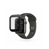 Epico Glass Case Black - etui dla Apple Watch 44mm