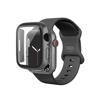 Epico Glass Case etui Apple Watch 45 mm (czarny)