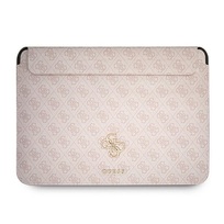 Zdjęcie do “Guess laptop Sleeve 4G Big Logo różowy - pokrowiec Macbook 13"”.