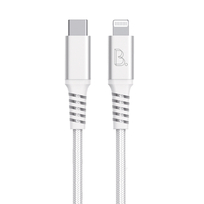 B.On Cotton USB-C Lightning 0,5m White - kabel lightning