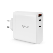 Zdjęcie do “Epico 140W GaN Charger white - ładowarka sieciowa”.