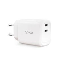 Epico 45W Dual Charger white - ładowarka sieciowa