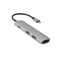 Epico Mini Usb-C Hub Space Grey - przejściówka USB-C