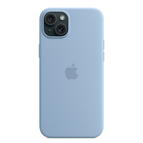 Zdjęcie do “Apple iPhone 15 Plus Silicone Case with MagSafe - Winter Blue”.