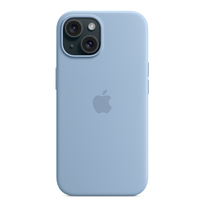 Apple iPhone 15 Silicone Case with MagSafe - Winter Blue