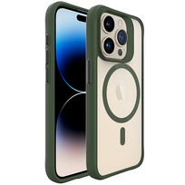 Zdjęcie do “Jinya XPRO Magsafe Protecting Case Green - etui iPhone 15 Pro”.