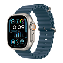 Apple Watch Ultra 2 49 mm GPS + Cellular tytan z paskiem Ocean w kolorze niebieskim