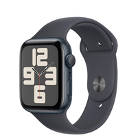 Apple Watch SE 40mm GPS aluminium w kolorze północy z paskiem sportowym w kolorze północy - S/M