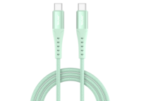 Zdjęcie do “Jinya TechLink USB-C To C Cable 1,8m Green - kabel USB-C”.