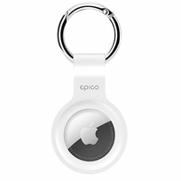 Epico Silicone Ring - brelok dla AirTag (biały)