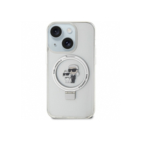 Karl Lagerfeld Ring Stand Karl&Choupettte White Magsafe - etui iPhone 15/14/13