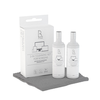 Zdjęcie do “B.Clean eco cleaning set 2x30ml liquid with microfiber - zestaw czyścików z mikrofibrą”.