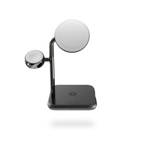 Zens Aluminium 4-in-1 Magsafe Black MfM- ładowarka indukcyjna