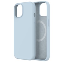 B.Safe Magnetic Silicon Case Light Blue - etui iPhone 15/14/13