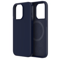 B.Safe Magnetic Silicon Case Blue Titanium - etui iPhone 15 Pro Max