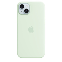 Zdjęcie do “iPhone 15 Plus Silicone Case with MagSafe - Soft Mint”.