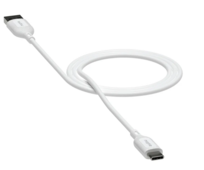 Mophie Essentials 1m Biały - kabel USB-A - USB-C