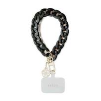 Guess Acrylic 4G Charm Czarny - smycz do telefonu