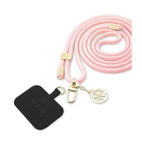 Zdjęcie do “Guess Nylon 4G Metal Charm Różowy - smycz do telefonu”.