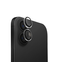 Zdjęcie do “UNIQ Optix Aluminium Camera Lens Przezroczysty - szkło ochronne na kamerę iPhone 16/16 Plus”.