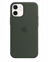 Apple iPhone 12 mini Silicone Case with MagSafe - Cypress Green