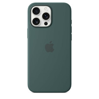 Zdjęcie do “Apple iPhone 16 Pro Max Silicone Case with MagSafe - Lake Green”.
