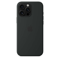 Zdjęcie do “Apple iPhone 16 Pro Max Silicone Case with MagSafe - Black”.