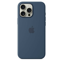 Zdjęcie do “Apple iPhone 16 Pro Max Silicone Case with MagSafe - Denim”.