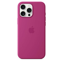 Zdjęcie do “Apple iPhone 16 Pro Max Silicone Case with MagSafe - Fuchsia”.