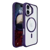 Zdjęcie do “Jinya XPRO Magsafe Protecting Case fioletowy - etui iPhone 16 Plus”.